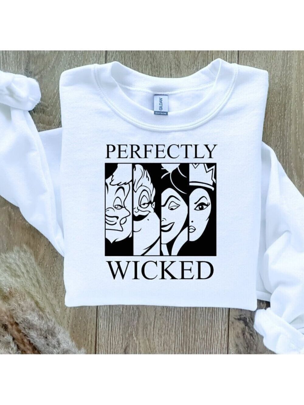 Perfectly Wicked Disney Villain Queens Sweatshirt Sweater